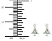 Hypoallergenic Sterling Silver Christmas Tree Holiday Stud Earrings for Kids (Nickel Free)