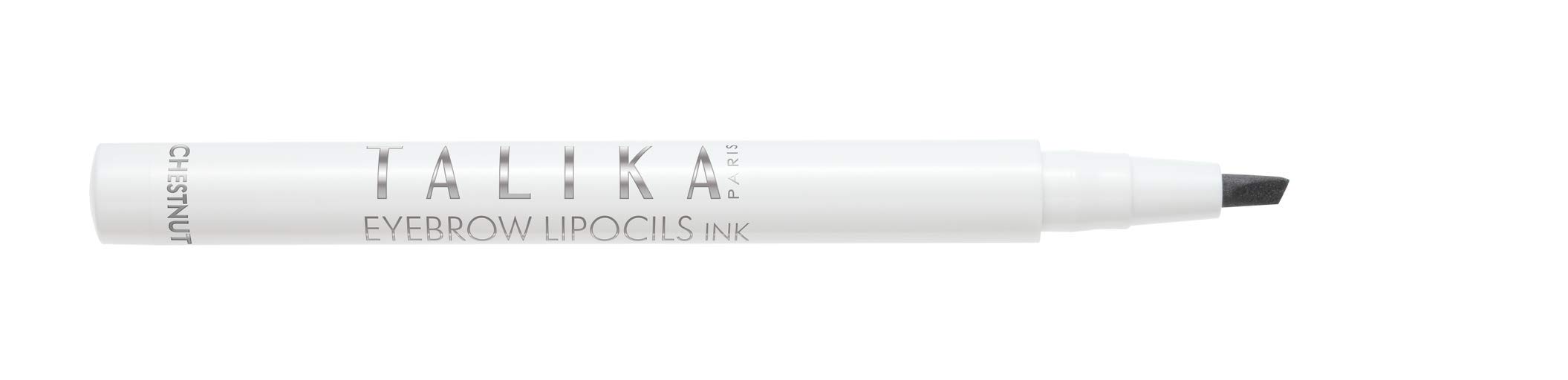 Talika Eyebrow Lipocils Ink Chestnut - Care Felt Pen and Eyebrow Makeup - Eyebrow Care and Makeup Duo - Natural growth boosting treatment