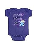 Out of Print Infant Harold and the Purple Crayon Bodysuit