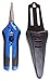 (4) HYDROFARM HGPP400C Precision Curved Blade Trimmer Scissor Pruners w/ Holster