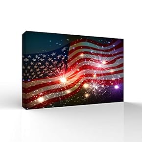 for Living Room Bedroom Home Artwork Paintings Independence Day