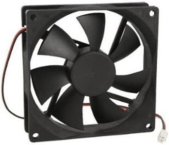 Sodial R Ventilateur Axial Dc En Plastique Noir Carre 90 X 90 X 25mm Dc 12v 0 25a Amazon Fr High Tech