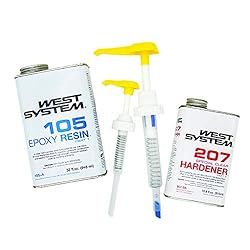 WEST SYSTEM 105A Epoxy Resin (32 fl oz) Bundle with