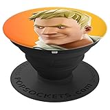 Fortnite Jonesy (Orange) PopSockets Stand for Smartphones and Tablets - PopSockets Grip and Stand for Phones and Tablets