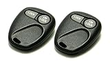 Pair Of OEM Electronic GM 2-Button Keyless Entry Remote (FCC ID: ABO1502T / P/N: 16245100-29, 16245102)