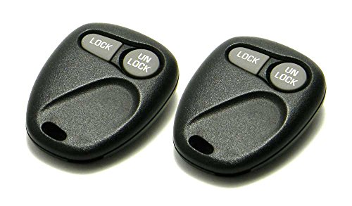 Pair Of OEM Electronic GM 2-Button Keyless Entry Remote (FCC ID: ABO1502T / P/N: 16245100-29, 16245102)