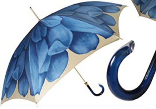 Pasotti Umbrella Blue Dahlia