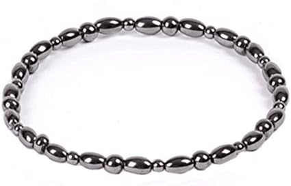 Ayiqi Hemitate Black Agate Natural Onyx Stones Bead Healing Balance Beads Bracelet For Reiki Prayer Yoga Bracelet Stones