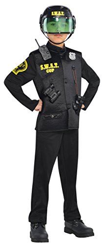 Children's SWAT Officer Costume Size Large (12-14)