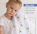 Muslin Blankets- 100% Cotton Swaddle, Extra Large Soft Pre-Washed Lightweight 2-Layer Breathable Set of 4