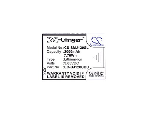 Cameron Sino 2000mAh Li-ion Battery for Samsung Galaxy J1 6 Galaxy Express 3 Galaxy J1 6 Duos 4G LTE SM-J120AZ , fits Samsung EB-BJ120CBU EB-BJ120BBE Cameron Sino 2000mAh Li-ion Battery for Samsung Galaxy J1 6 Galaxy Express 3 Galaxy J1 6 Duos 4G LTE SM-J120AZ , fits Samsung EB-BJ120CBU EB-BJ120BBE