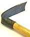 Solid Aim Tools Forged Adze Hoe,Small Pick Mattock Classic Digging Tool,Imported Heavy Duty Japan Steel with its Fine Sharpened Blade Great for Cultivating and Weeding !