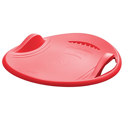 Supernova 70 Glider Snow Disc for Adults with Integrated Brake by Gizmo Riders - Red