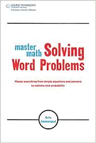 Master Math: Solving Word Problems: Immergut, Brita: 9781598639834: Amazon.com: Books
