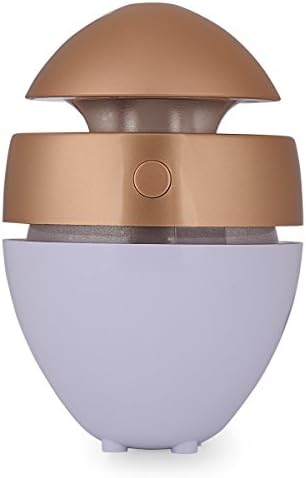 Findtop F10 Portable Mini USB Humidifier Personal Portable Humidifier Cool Mist Humidifier Small Humidifier Gift Gold+White