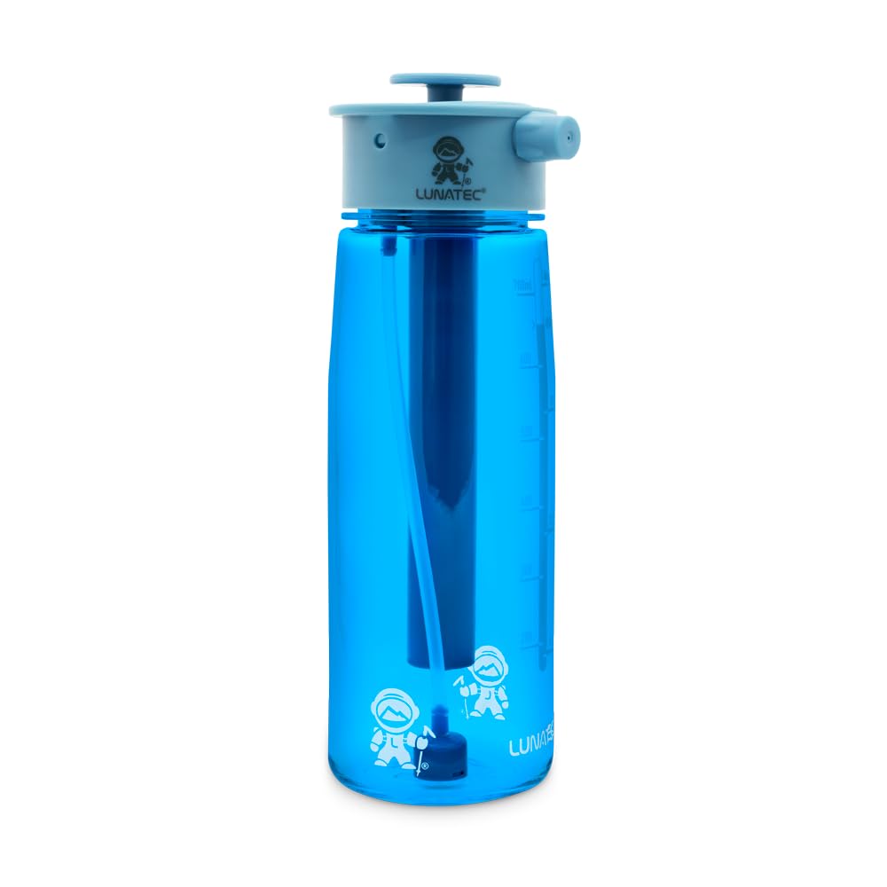 Lunatec Hydration Spray Water Bottle is a pressurized personal mister, camp shower and sport water bottle in one easy-to-use BPA free bottle.