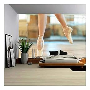 Ballet Dancer Pointe - Canvas Art Wall Decor - 66x96 inches