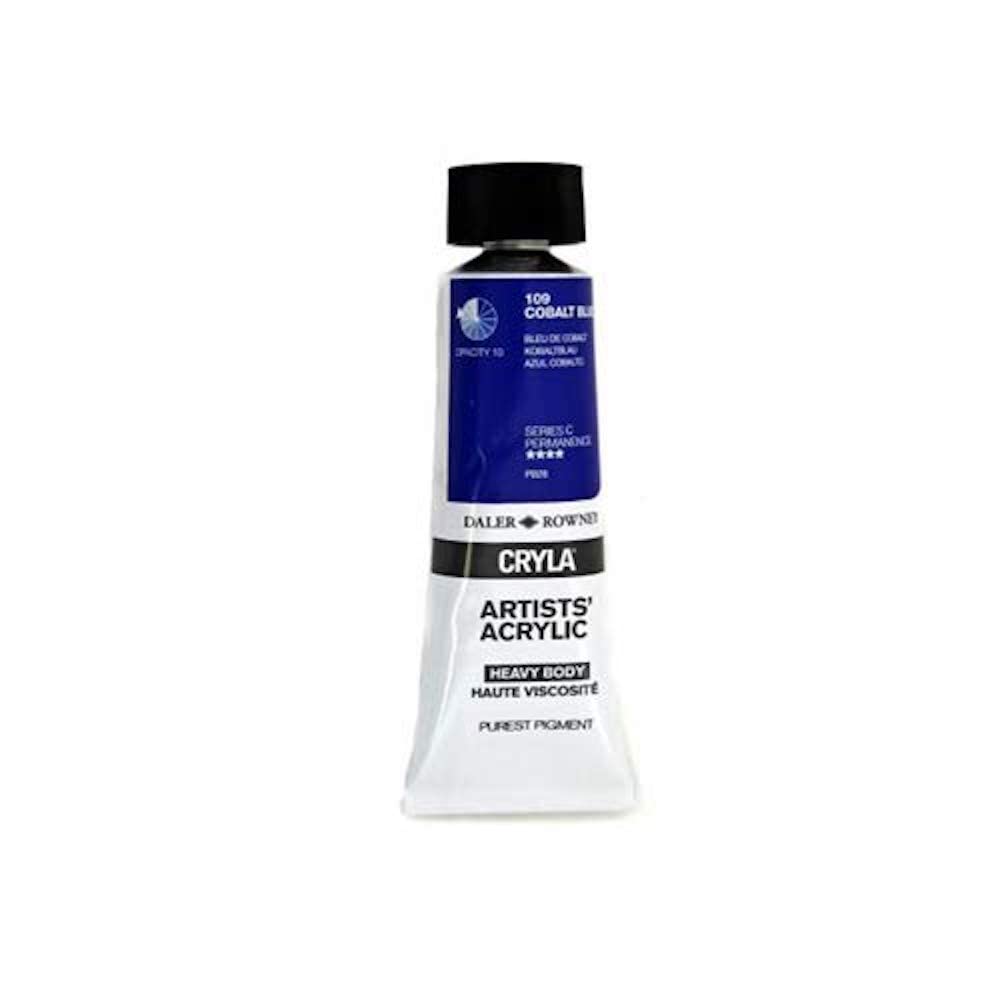 Daler-Rowney Cryla Acrylic 75 ml Cobalt Blue, Professional Artists