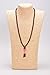 AD Beads Natural Gemstones Buddhist 108 Prayer Healing Beads Mala Stretchy Bracelet Necklace 6mm (Red Garnet)