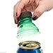 Longay 6Pcs Soda Saver Pop Beer Beverage Can Cap Flip Bottle Top Lid Protector Snap On (6)