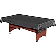 MoyanSuper Pool Table Cover PVC Waterproof Dustproof for 7/8/9 Ft Billiard/Pool Table ,Black,9 Feet