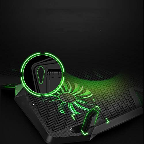 12-17" Inch Laptop Cooling Pad,Notebook Laptop Cooler Heat Sink Cooling Pad Five Fans Portable Ultra-Slim