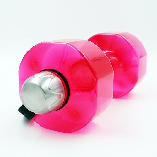 2 Pack Dumbbell Water Bottles - 2.2L (75 Oz) PETG Gym Bottles, Adjustable Weight For Workouts - View #11