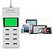 USB Charger Power Strip,Peralng 8 Ports USB Travel Charger Desktop Multi Universal Super Charging Strips station Power Adapter Intelligent Security Multifunction Protection