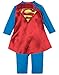Warner Bros. Batman & Superman Baby Boys' Costume Coveralls with Cape