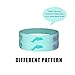 24 Pack Mermaid Silicone Wristbands Bracelets,Birthday Party Favors for Kids,Goody Bag Supplies Gifts for Boys and Girls, Mermaid Under The Sea Party Supplies Carnival Prizes