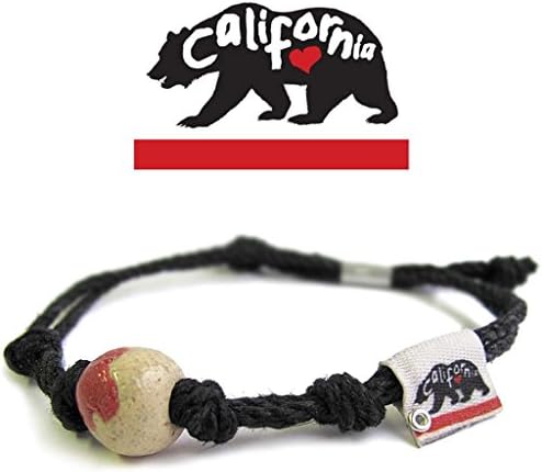 Earth Bands California Anklet Red