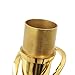ammoon Alto Saxophone Sax Bend Neck Brass Material with Cleaning Cloth Saxophone Accessory