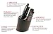 j-me original design Plastic Non-Slip Rubber Tilt Remote Tidy, Black/Grey by j-me original design