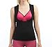 Skinny Shirt Medium - Women's Waist Trainer Body Shaper and Sweat Vest Shapewear for Hourglass Figure Belly Fat Burner and Slimming with No Latex Zipper-free Neoprene