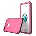 Waterproof Case for iPhone 7 Plus, iThrough Underwater Case for 7 Plus/5.5 Inch, Dustproof, Snow Proof, Shockproof, Heavy Duty Protective Slim Carrying Case Cover Protector for iPhone 7 Plus (Pink)