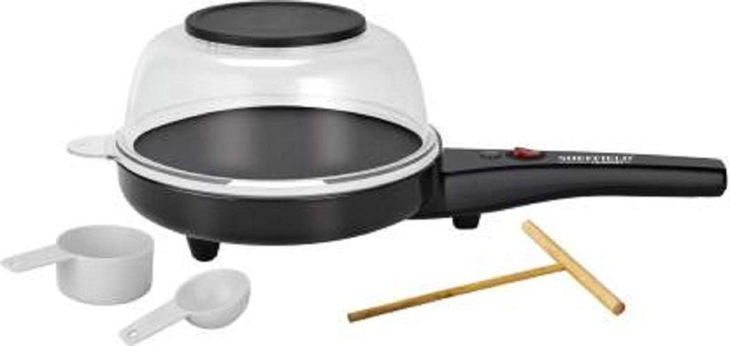 Sheffield Classic Plastic Sh-1000 800 Watt Oil Free Popcorn Maker, Small, Black