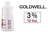 Goldwell Topchic Hair Color Coloration Cream Developer Lotion (includes Sleek Tint Brush) 32 oz (3% / 10 Volume)