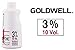 Goldwell Topchic Hair Color Coloration Cream Developer Lotion (includes Sleek Tint Brush) 32 oz (3% / 10 Volume)