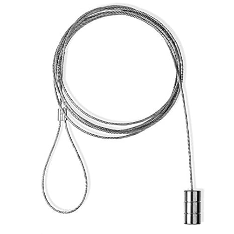 Lumaland Fotoseil Magnetseil inklusive superstarker Magnete verschiedene Längen 2m Vertikal