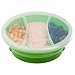 Fit & Fresh - Fresh Starts Chilled Travel Bowl with Lid for Babies and Kids, BPA-Free Divided Container, Perfect for Taking Meals and Snacks On-the-Go, 2 Cups Capacity