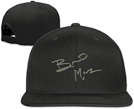 Bruno Mars Autograph Baseball Caps Trucker Hats Snapbacks
