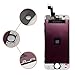 LCD Touch Screen Digitizer Replacement Full Assembly for iPhone 5S With Free Tools Kit (For iPhone 5S White) Color: For iPhone 5S White, Model: , Electronic Store