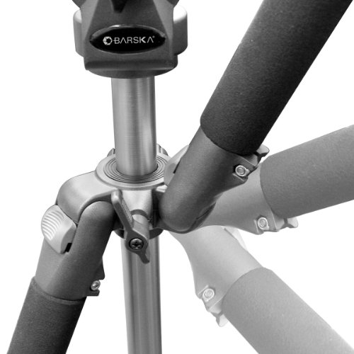BARSKA Professional Tripod, Extendable to 66" w/ Carrying Case - Thumbnail 6