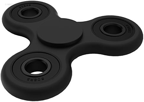 WBESEV Fidget Spinner Toy EDC 4 mins+ Hand Tri-Spinner fidget toys Stress Reducer Anti-Anxiety Steel Bearings (Upgraded Version 2017)