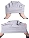 QOVOQ Women's Underwear Cotton Seamless Underpants Briefs Soft Breathable Middle Waist Panties Pack (Color01Pack5, US Size M=Tag Size XL)