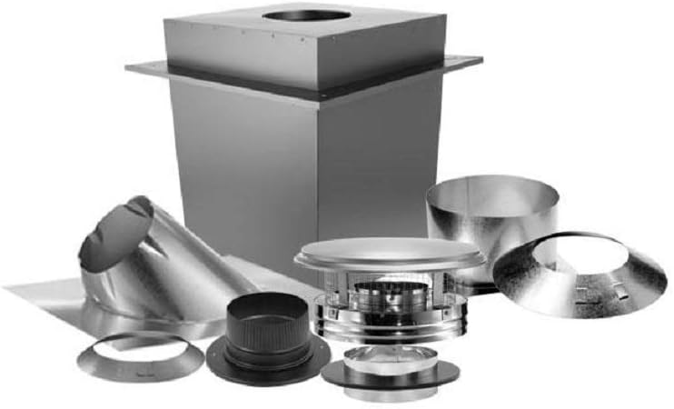 Duravent Duraplus Basic Chimney Kit Vertical Installation