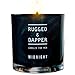 RUGGED & DAPPER | Premium Scented Soy Candle | Natural Evergreen Woodsy Scent for Men