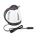 1000mL Portable Car Electric Kettle Water Heater Bottle Boil Water Coffee Tea Mug Portable Travel Hot Water Pot with Built in Over temperature Protection Device, 12V(12V)