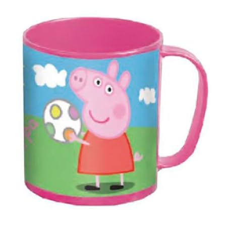 Peppa Pig - Taza bebé especial microondas Peppa Pig: Amazon ...