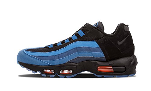 Nike air max 95 lj lebron qs 822829-444 game time blue/black 8.5